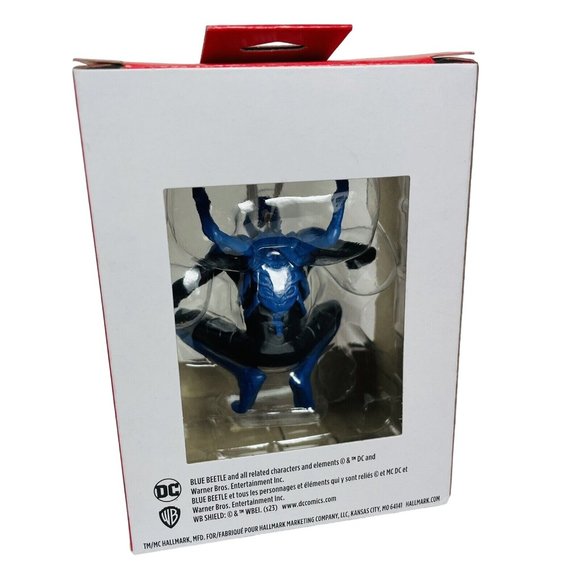 Blue Beetle DC Comics Christmas Tree Holiday Ornament Gift Hallmark Collectable - Picture 6 of 7